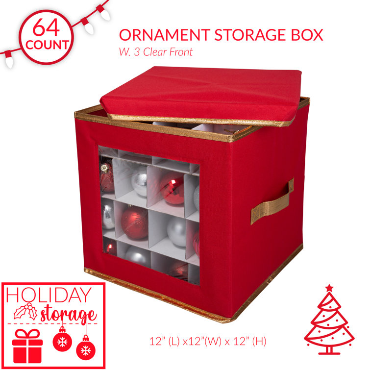 Snapware Christmas Ornament Storage Box for sale online