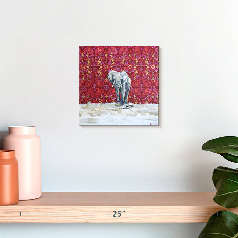 Brampt Elephant Elegance, 10" H x 10" W