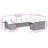 Vidaxl Garden Sofa Set Beige