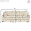 Ensemble de canapé confortable avec rangement innovant et design relaxant pour le salon.-1537329701