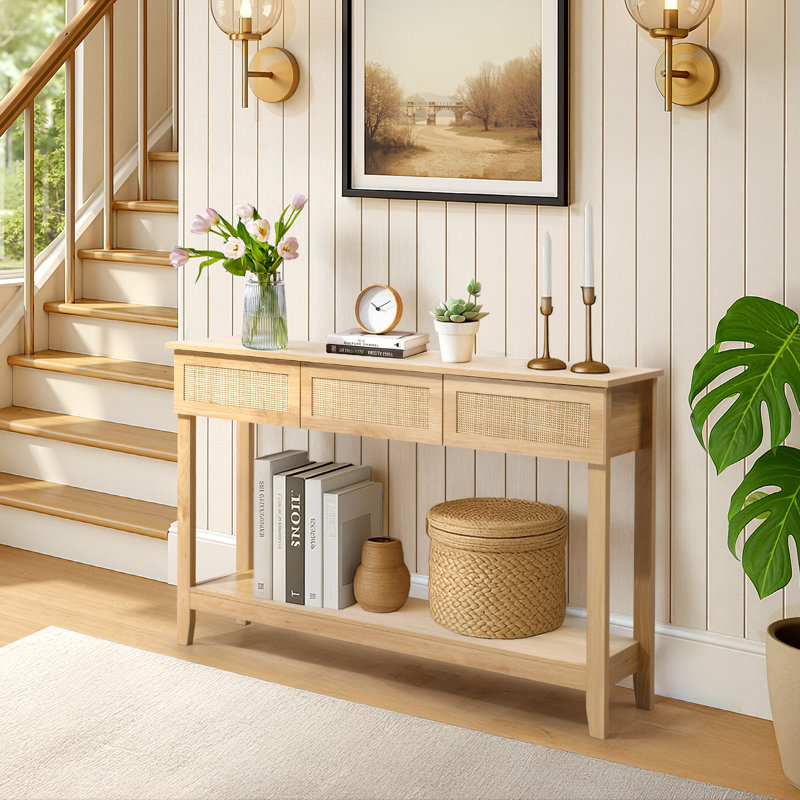 Console 3 tiroirs Boho
