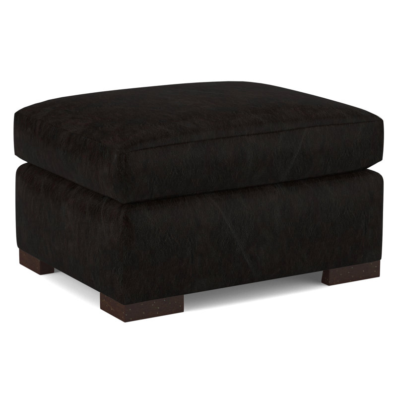 Square Ottoman, Applause Bajah Ruby, Beachwood