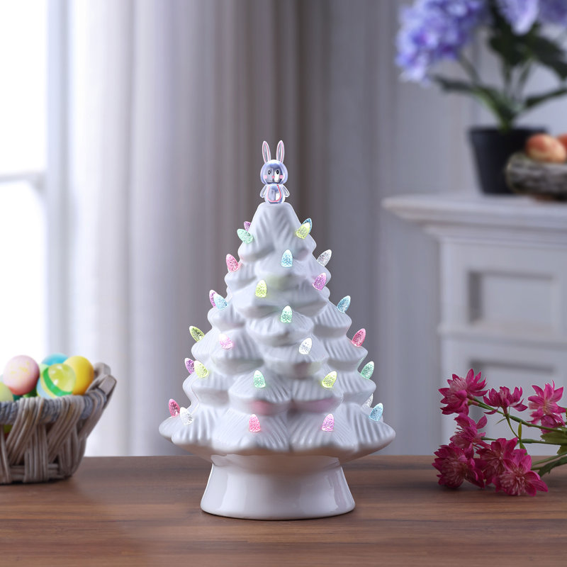 Easter Tabletop Tree, White
