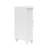 Prader Freestanding Corner Floor Storage Accent Cabinet with Tempered Glass Door & Adjustable Glass Shelves