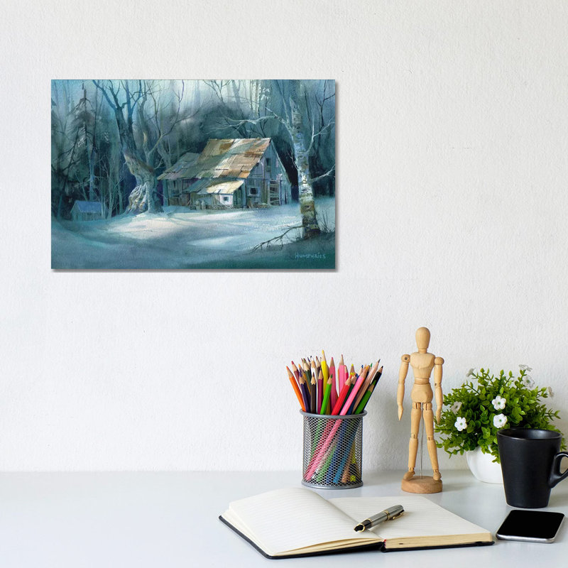Boarded Up 1 Piece Wrapped Canvas Painting, 20.32 cm H x 30.48 cm W