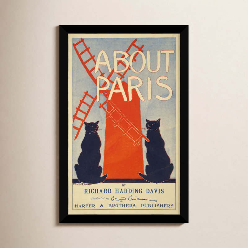 «About Paris», impression encadrée