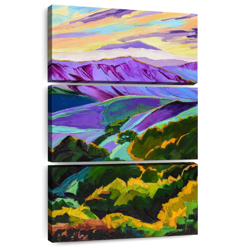 Alvord Mauve majestueux, H 57 po x l 36 po