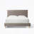 Modern Bed, Vireo Upholstered Platform Bed