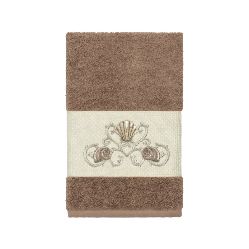 Bella Turkish Cotton Midweight Hand Towel, Latte