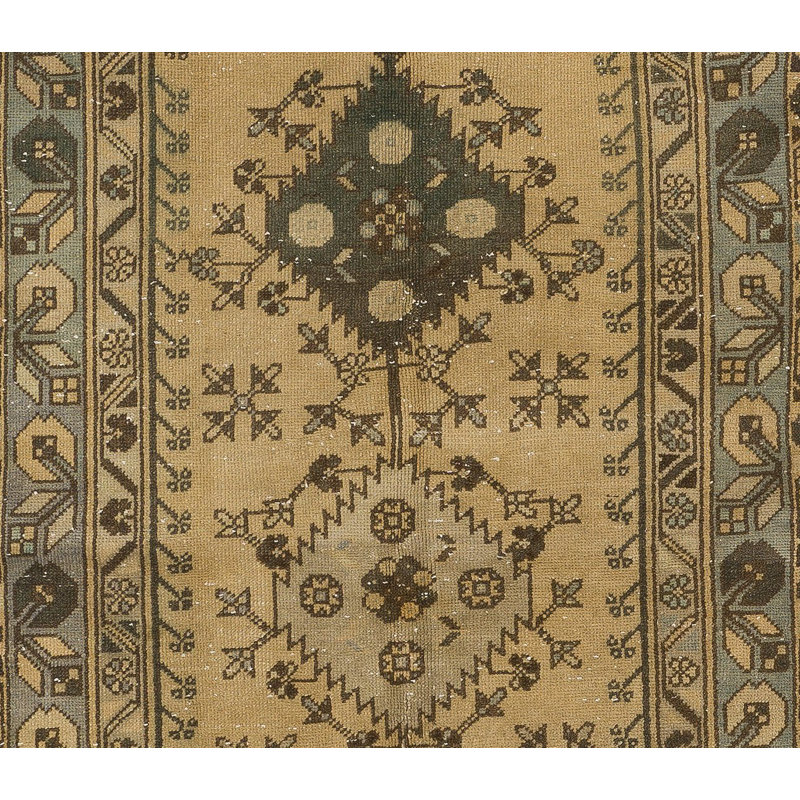 Tapis beige en laine Anatolian