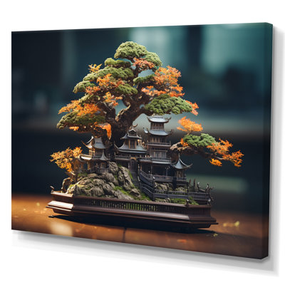 Art asiatique, Bonsaïs Sagesse VII - impression