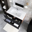 36 po W Meuble-lavabo mural simple avec lavabo-324770234