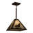 Jamaile 1 - Light Mahogany Bronze Geometric Pendant