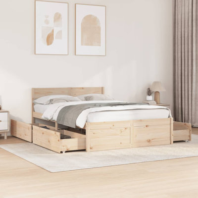 Losurdo Solid Wood Bed
