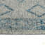 Tapis rectangulaire moderne, transitionnel, géométrique, sud-ouest, texturé