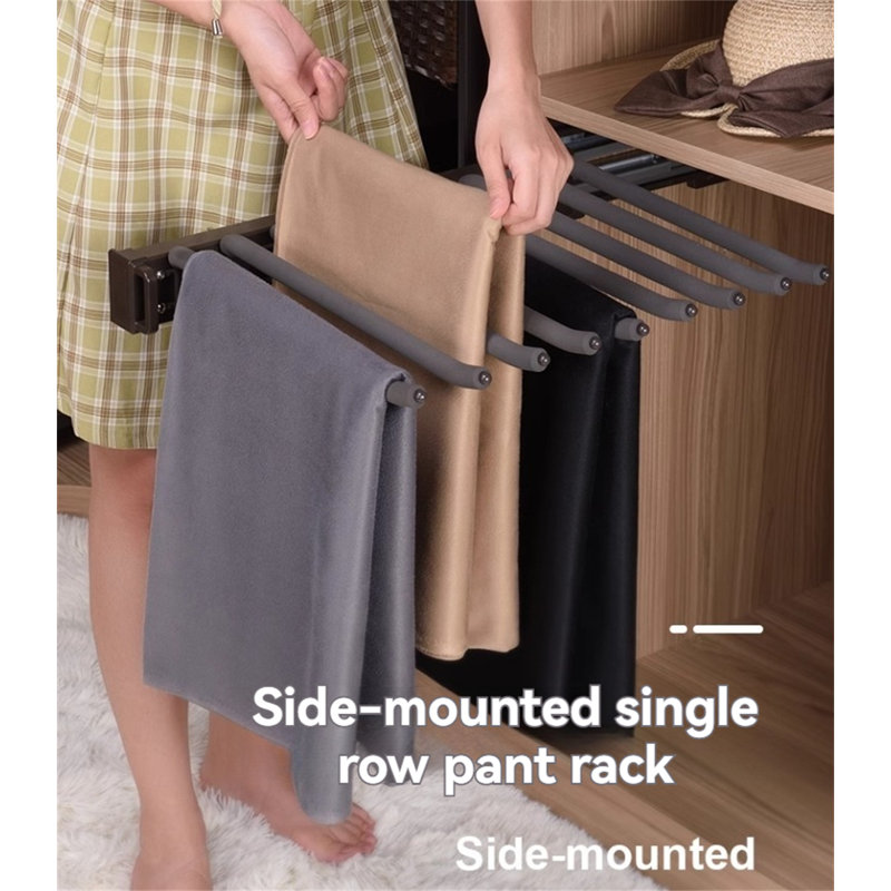 Sideglide Single-Row Side-Mounted Pants Rack