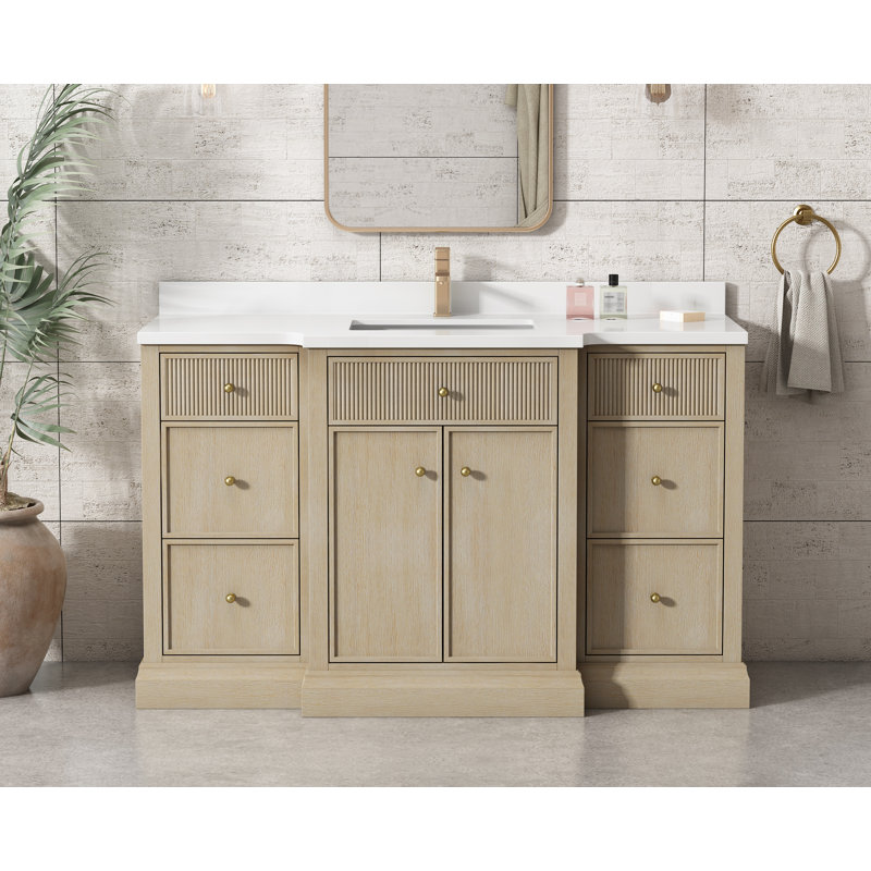 Meuble-lavabo de culture 55 "avec dosseret Maxbano