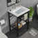 Mocoloo 24"L x 18"W Ceramic Rectangular Console Bathroom Sink with One Faucet Hole and Overflow