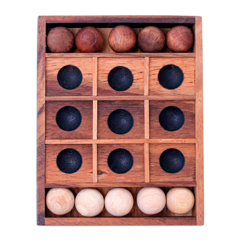 Novica Lucky Strike, jeu en bois