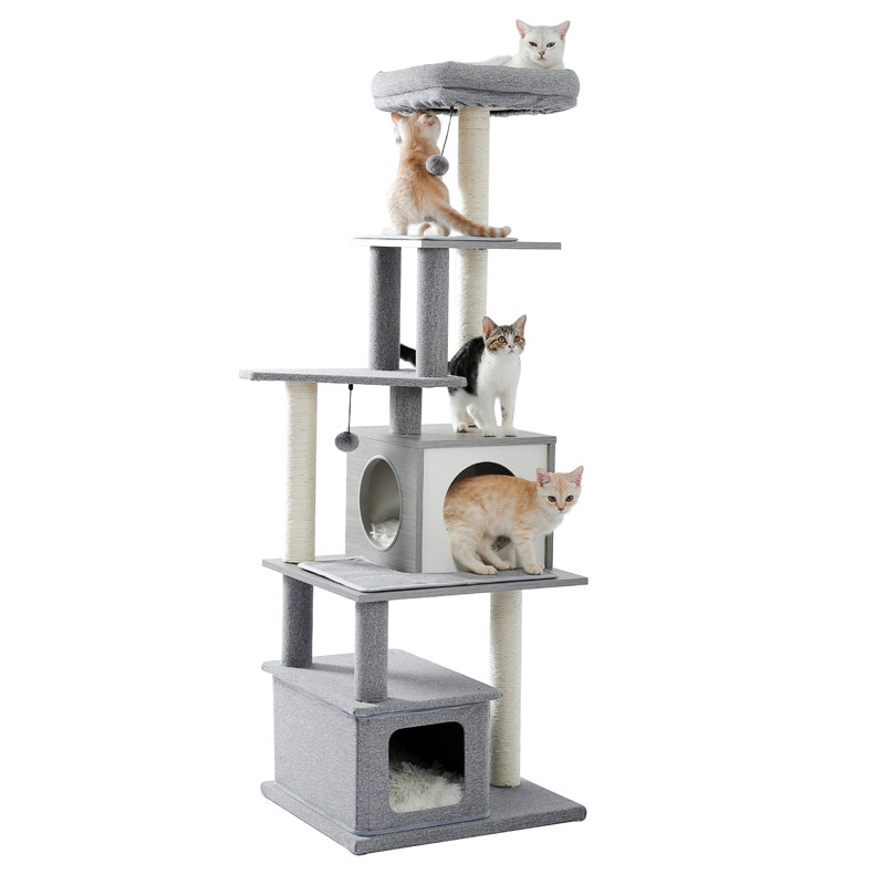 Depuy 61.8'' H Cat Tree