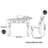 Minimalist style desk chair set-111816130