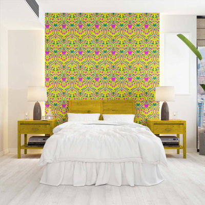 Rouleau de papier peint autocollant L 10,5 pi x l 24 po