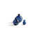 Blue Pallo Blown Glass Vase