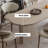 Naishaun Rock Dining Table with Thickened Top-1000366611