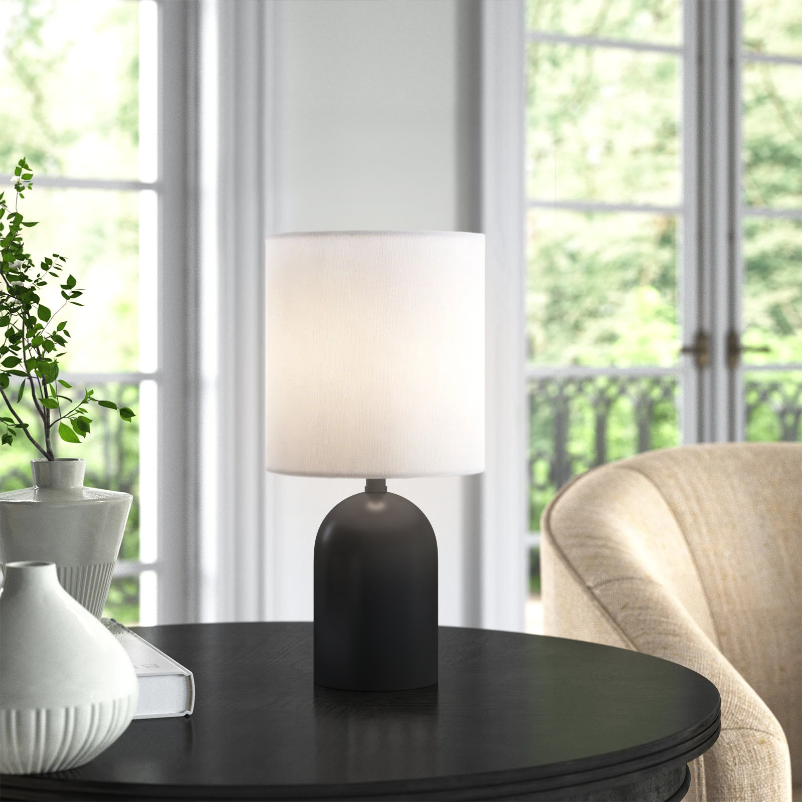 Gossner Bedside Lamp, Black