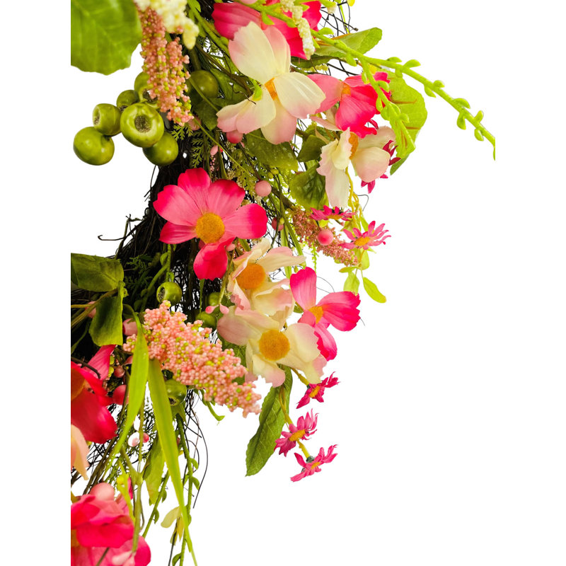 Faux Mixed Assortment Twig 24'' Wreath