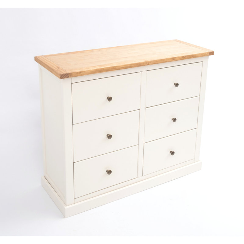 Eliezer 110cm W 6 - Drawer Chest of Drawers