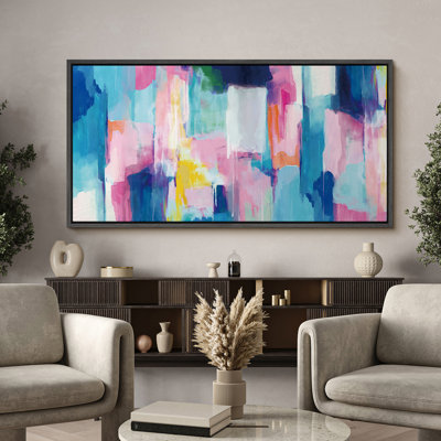 Art moderne abstrait vibrant