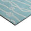 Tapis bleu intérieur / extérieur en polyester tissé à la machine Lamesa-87396107