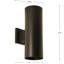 Éclairage cylindrique mural d'extérieur / vertical à 2 lumières de 5 pouces avec lentille supérieure Brioney-264911188-264911191-254976215