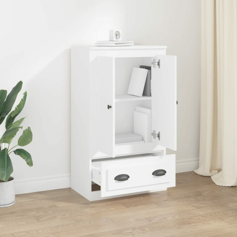 Storage Cabinet, White