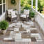 Machine Washable Indoor/Outdoor Chantille ACN2716 Geometric Rug-525199569-525199582