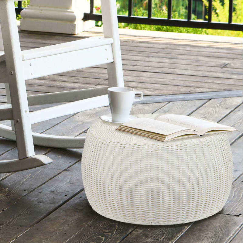 Shela Single Coffee Table, White