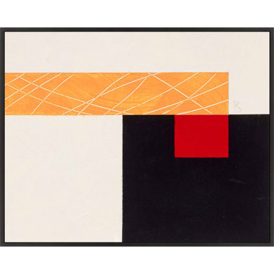 Composition With Yellow 1 by Robert Kamnatnik