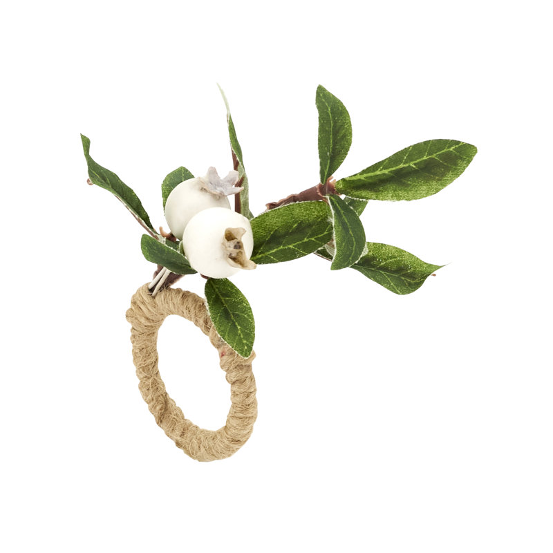 Rond de serviette Snowberry (ensemble de 4)