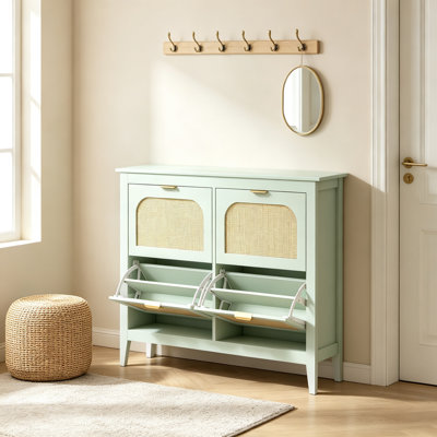 20 Pair Flip Down Shoe Storage