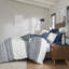 Charmants ensembles de literie en coton de style campagnard avec capitonnage en chenille