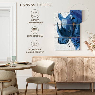 Rhinocéros bleu ronce