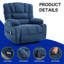 Canapé inclinable avec chauffage et vibration Living Space-222369990