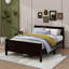 Base de lit plateforme en bois avec tête de lit Dovidio-1540447050-1540447046