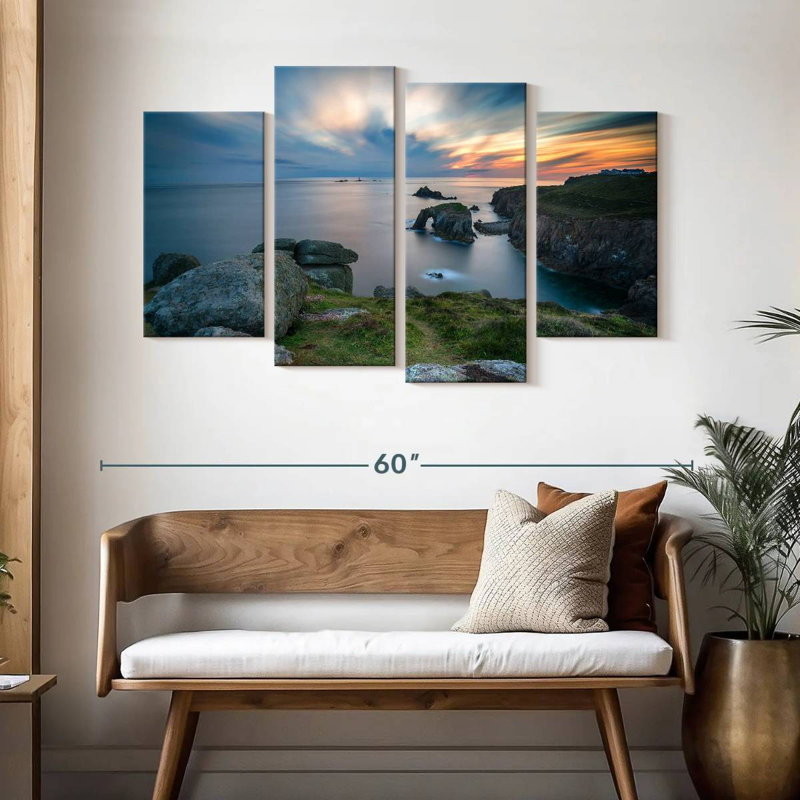 Gillard Land's End Cliffs, 32" H x 52" W