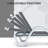 Durnin Outdoor Chaise Lounge Polypropylene Chair with Adjustable Backrest-1635751719