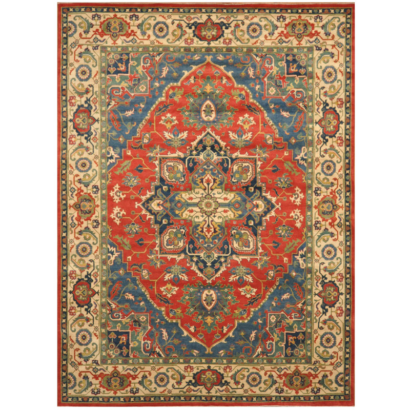 Tapis afghan en laine Kazak