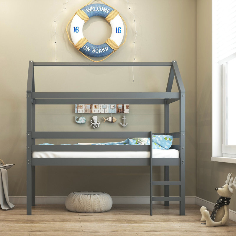 Cordeiro 171 cm Bed Posts, Grey