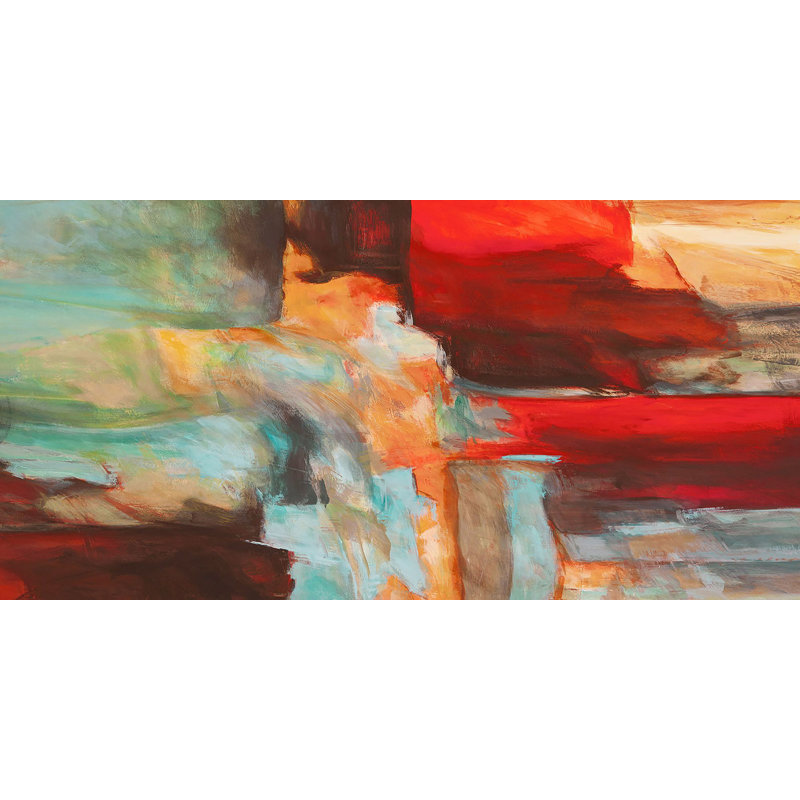 Affirmation by Jim Stone - Wrapped Canvas Painting, 60cm H x 120cm W x 4cm D