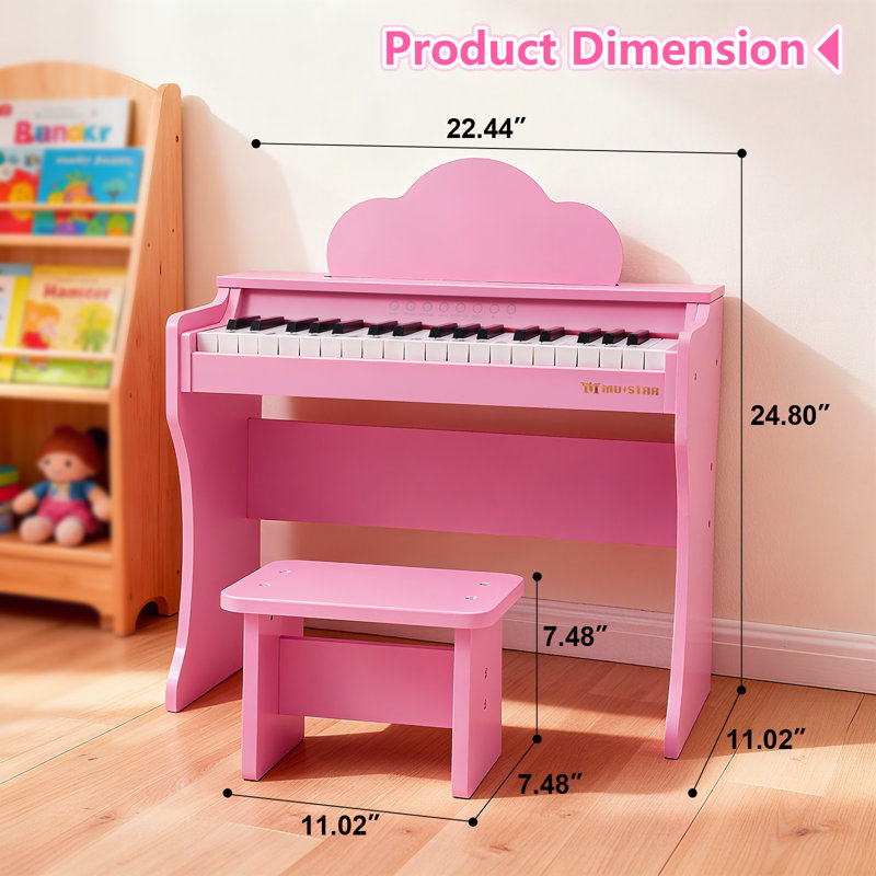 Nuage bois jouant de la musique, Rose